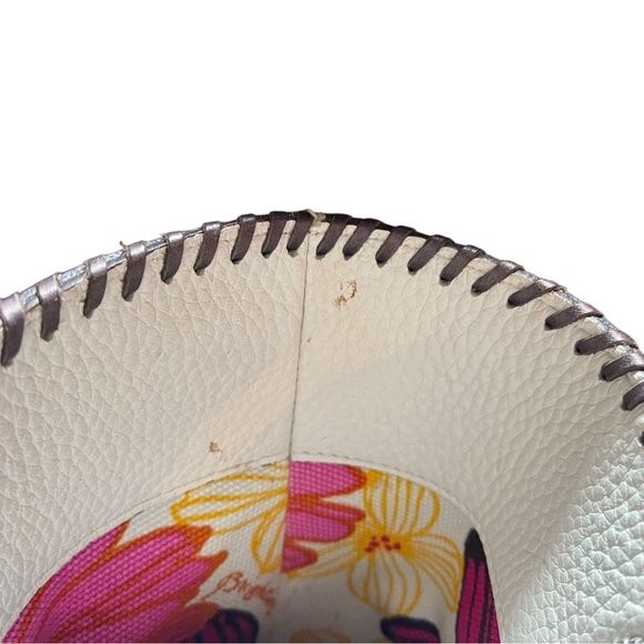 Brighton Woven Tote Leather Trim - Picture 11 of 12